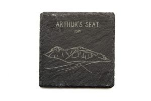 Arthur’s Seat Slate Coaster Square