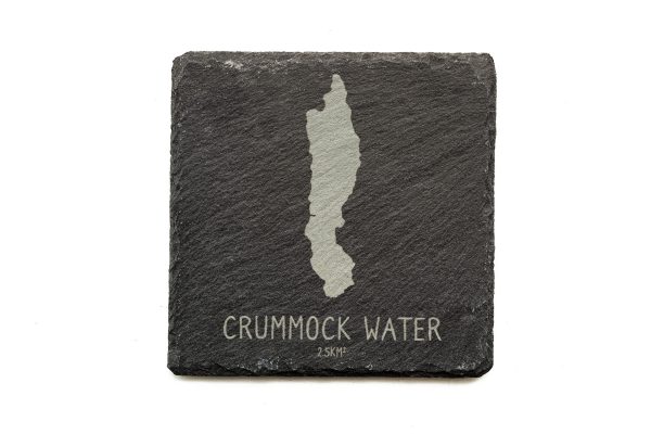 Crummock Water Shaded Slate Coaster Square