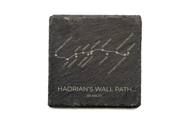 Hadrian’s Wall Path Slate Coaster