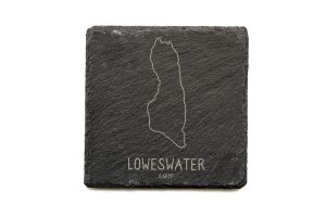 Loweswater Slate Coaster Square