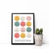Snowdonia Multi-Colour Art Print (4 Styles)