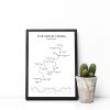 Welsh 3000s Route Art Print