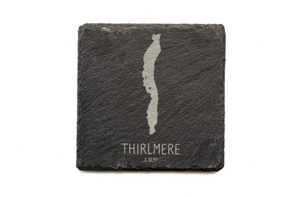 Thirlmere Shaded Slate Coaster Square