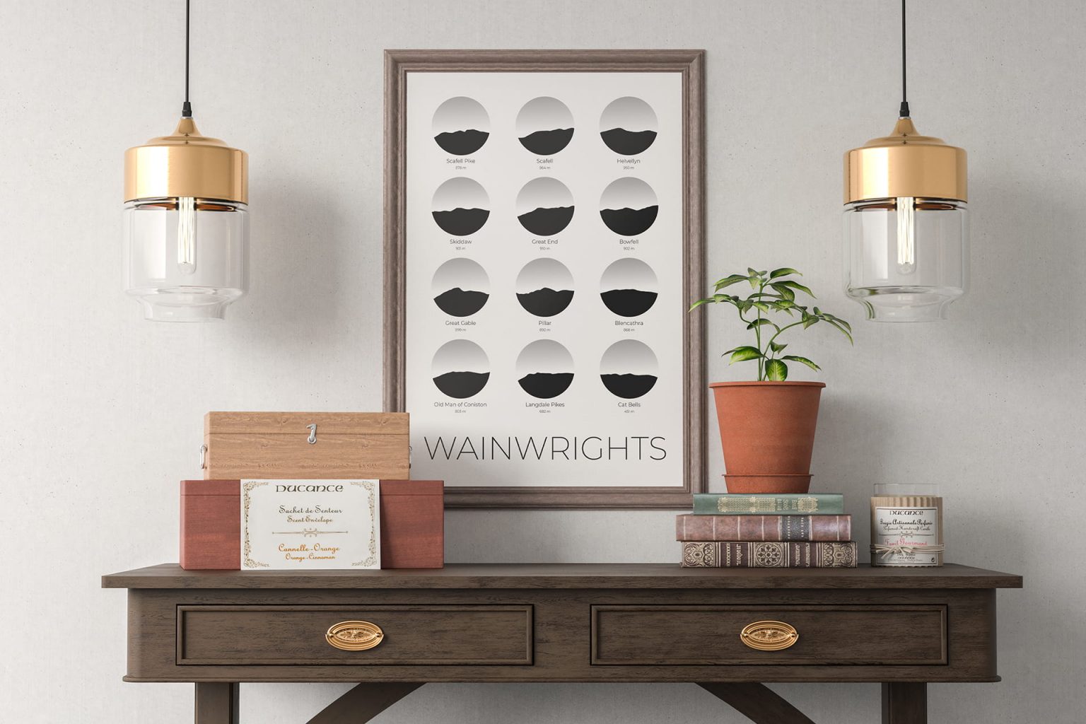 Wainwrights Art Print - In from the Wild